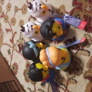 Disney / superhero themes ducks new with tag